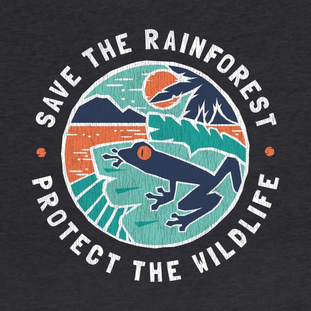 Save the rainforest, Protect the Wildlife by bangtees